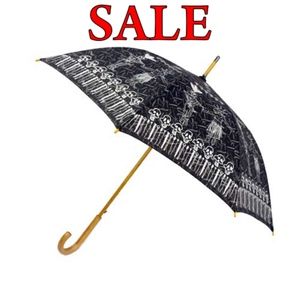 Voodoo & Skulls Wooden Umbrella